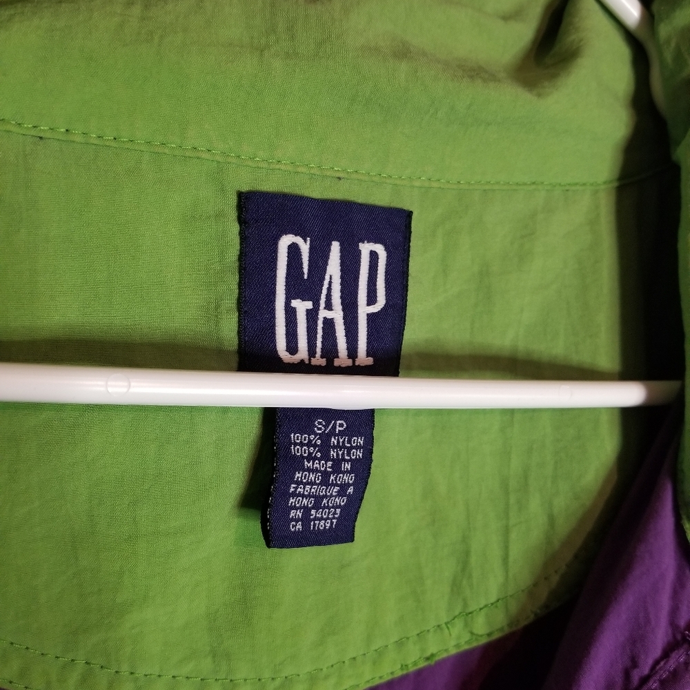 Vintage Gap Nylon Pullover Jacket - image 3